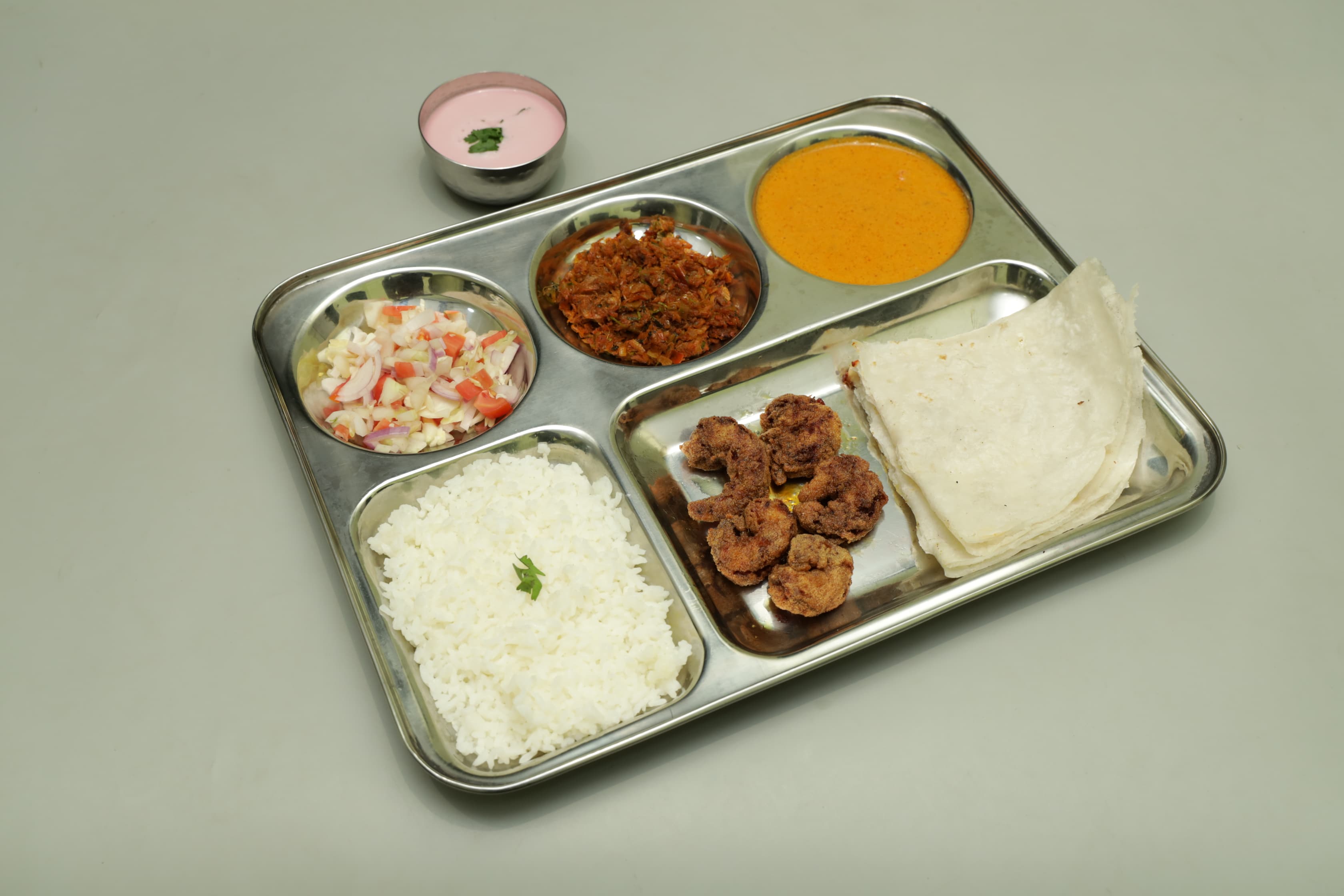 Prawns Thali